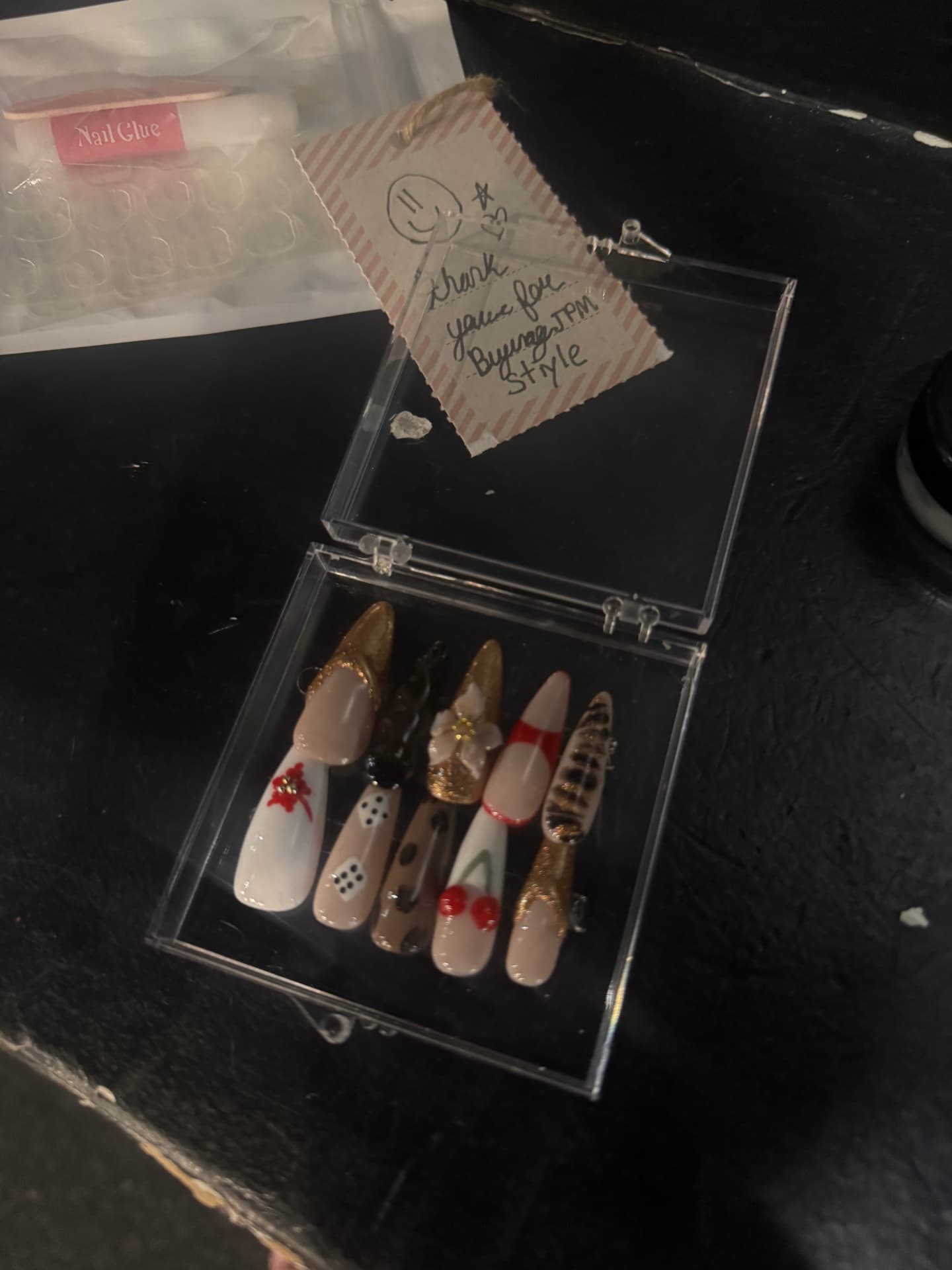 Vegas Night press-on nail set